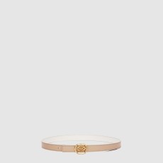 로에베 양면 애너그램 타원형 벨트 E619Z15X23