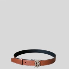 버버리 TB로고 버클 벨트