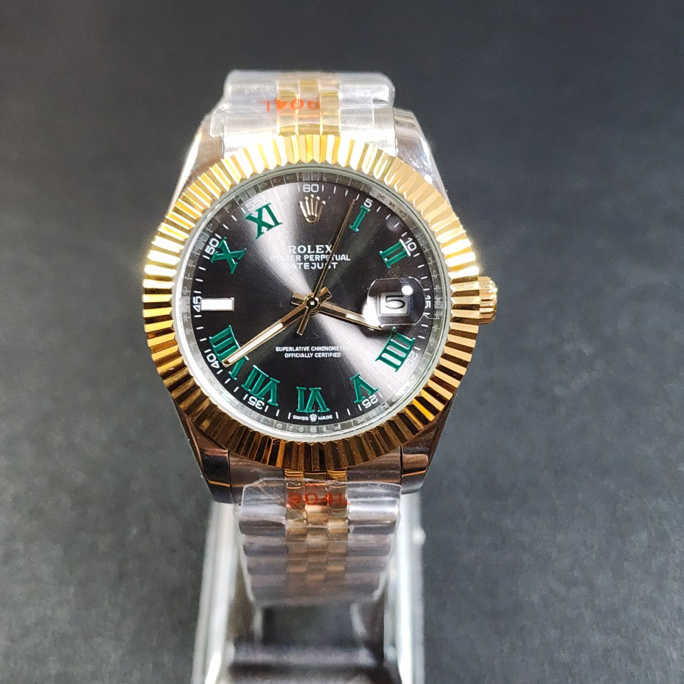 로렉스 데이트저스트 윔블던 41mm