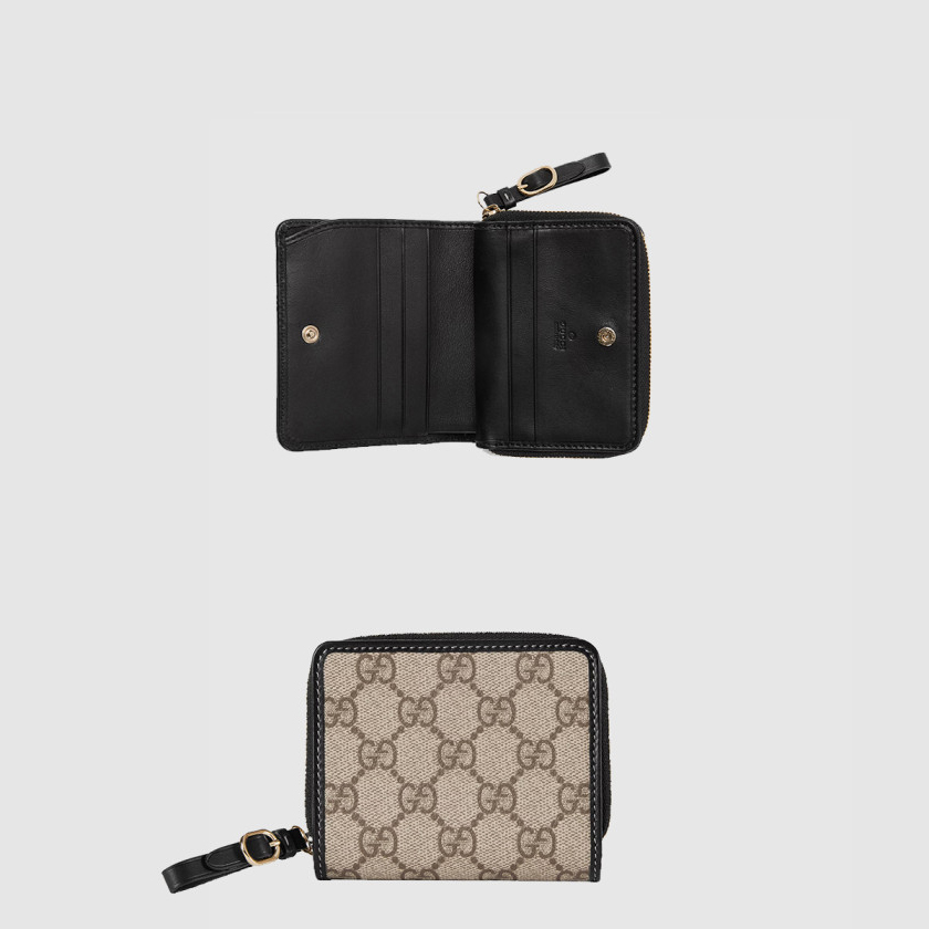 구찌 GG EMBLEM 시리즈 미니 지퍼 지갑 819131