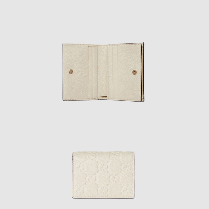 구찌 GG 엠블럼 미니 지갑 815901