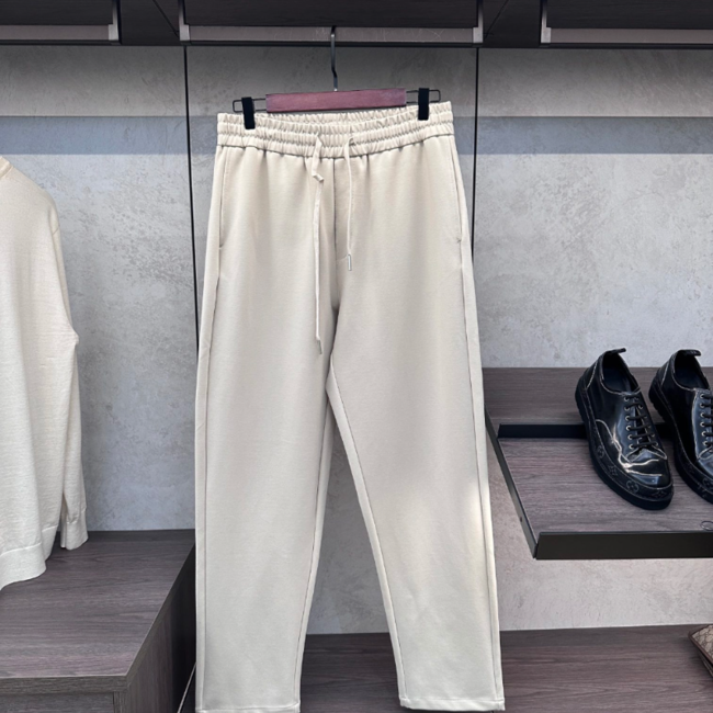 디올 드로스트링 밴딩 팬츠