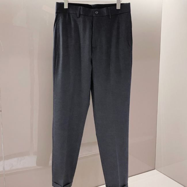 디올 울 트윌 테일러드 커프스 치노 팬츠