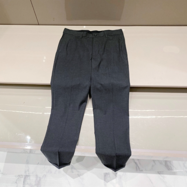 디올 울 트윌 테일러드 커프스 치노 팬츠