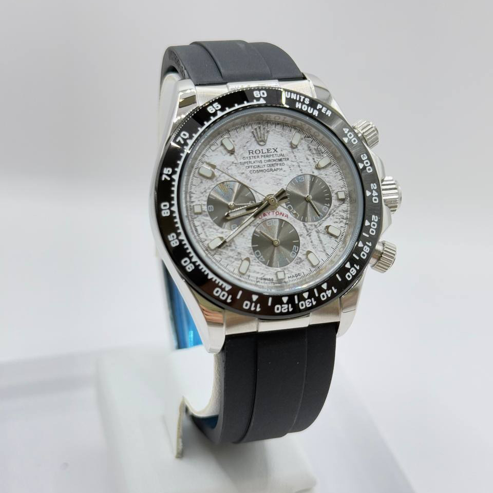 로렉스 데이토나 러버밴드 메테오라이트 운석판 RO48