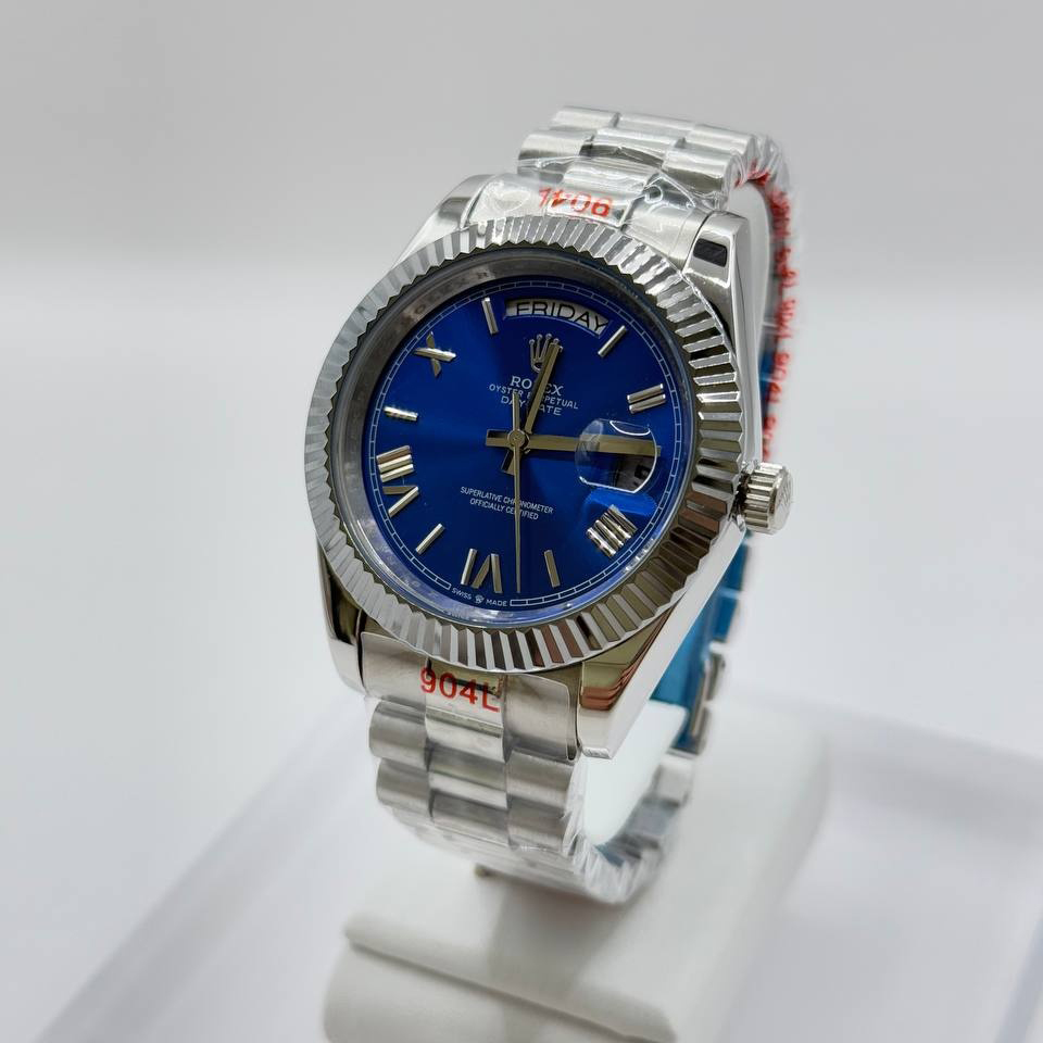 로렉스 데이져스트 데이데이트 청판 실버  RO52