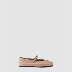 프라다 나파 가죽 발레리나 1F793N