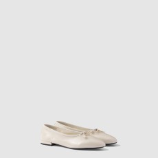 프라다 나플락 페이턴트 가죽 발레리나 1F798N