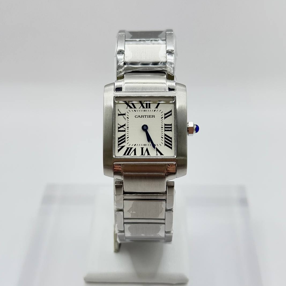 까르띠에 탱크 프랑세즈 스몰 여성시계 CS1