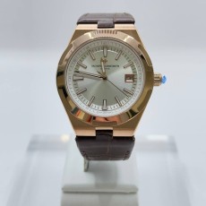 바쉐론 콘스탄틴 오버시즈 4500v 화이트다이얼 핑크골드