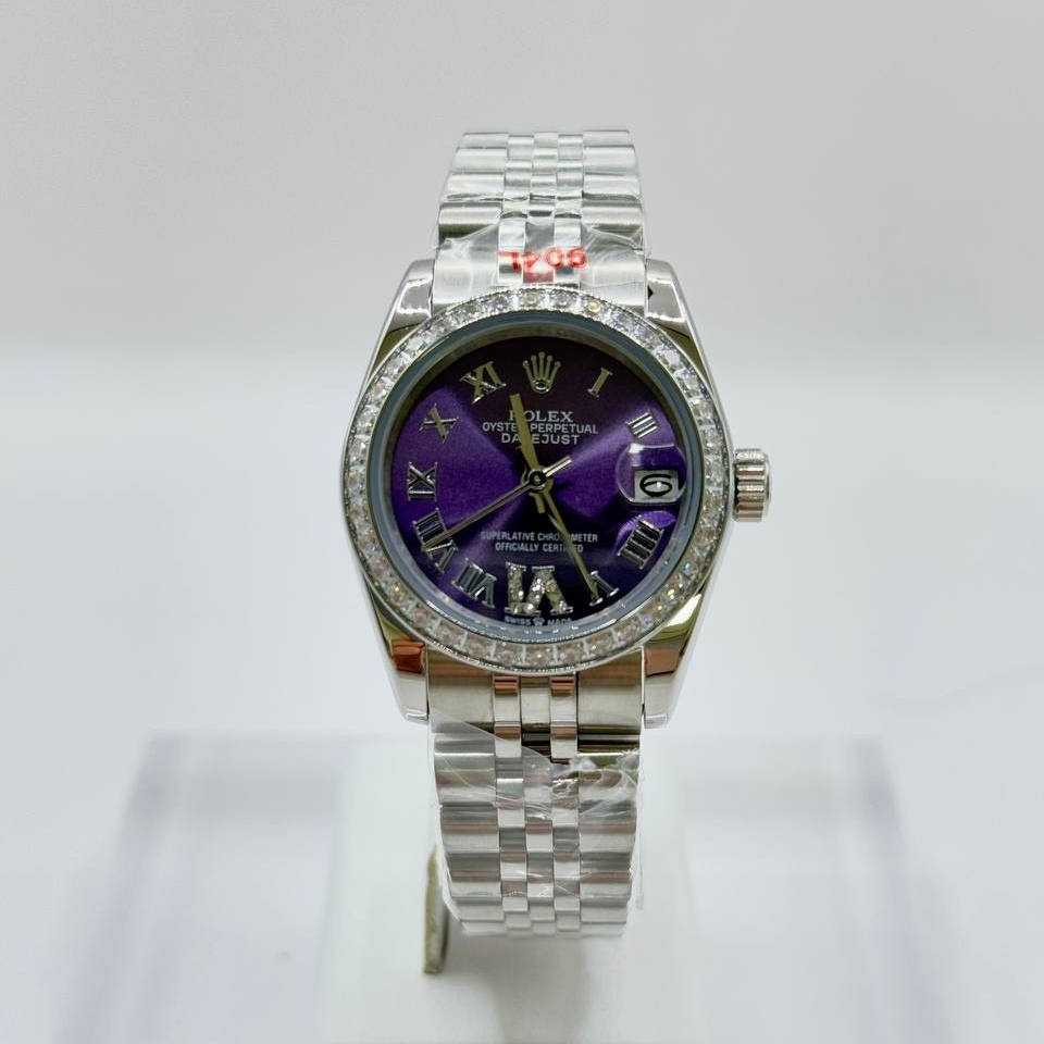 로렉스 데이저스트 퍼플로마 다이아 31mm 여성 RO53