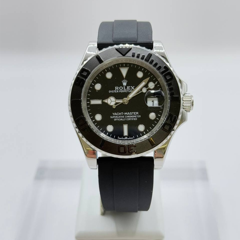 로렉스 오이스터 퍼페츄얼 요트마스터 실버 RO55