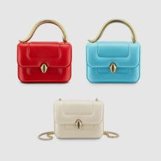 불가리 마리카트란주 X 세르펜티 캡슐컬렉션 탑핸들백