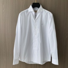 에르메스 2025 남성용 셔츠, 비즈니스 캐주얼 슬림 핏 셔츠