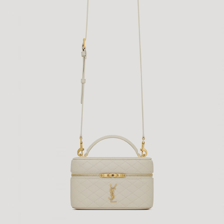 생로랑 양가죽 가비 미니 베니티백 766731