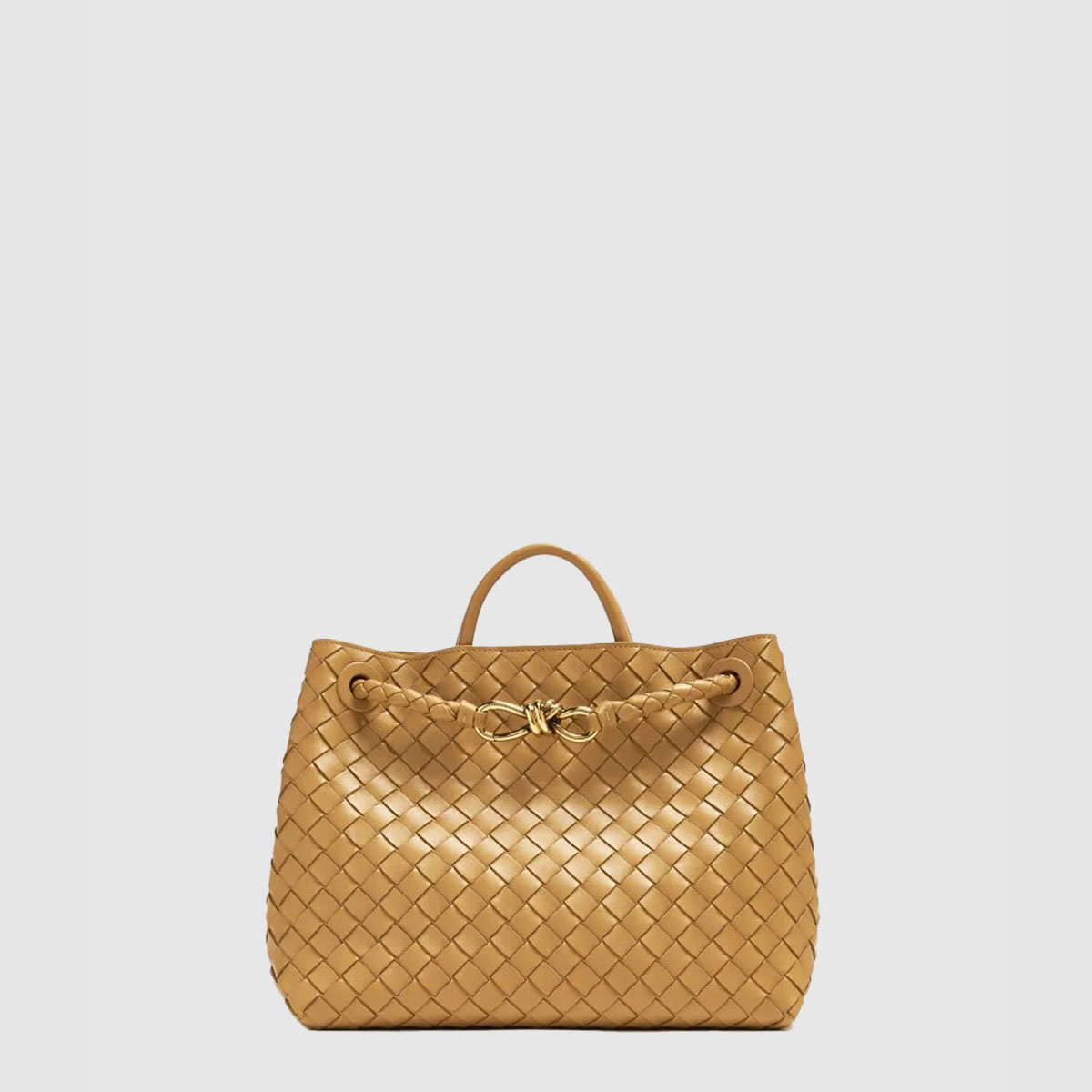 보테가베네타 미디엄 안디아모 카멜 766016