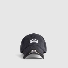 발렌시아가 유니티 스포츠 아이콘 로고 볼캡 블랙 808790