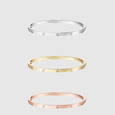 까르띠에 러브 브레이슬릿 스몰 다이아 6개