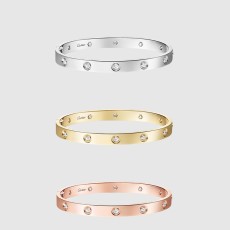 까르띠에 러브 브레이슬릿 클래식 다이아 10개