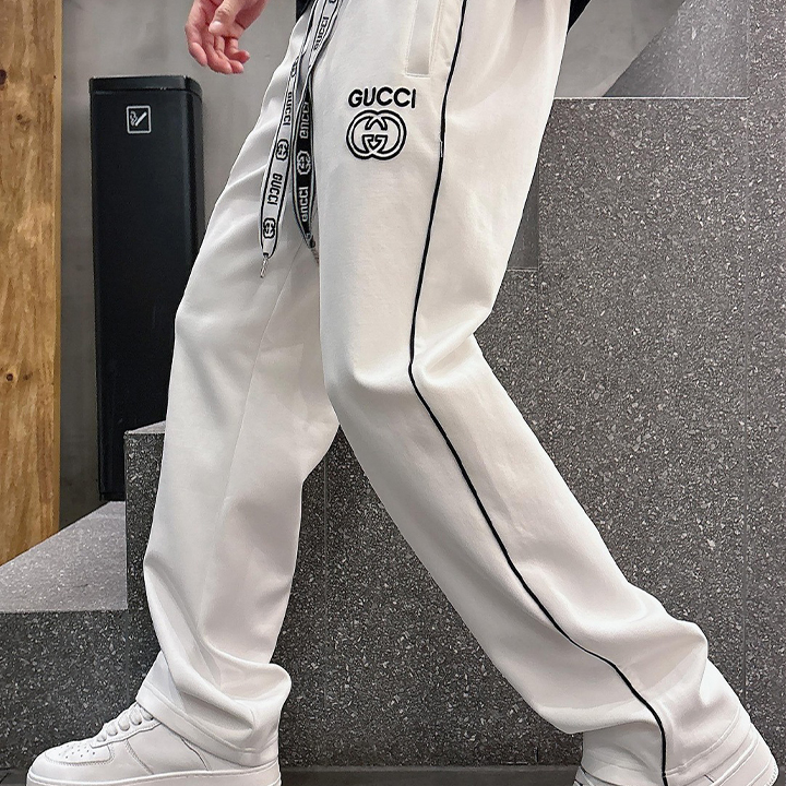 구찌 봄 여름 캐주얼 팬츠