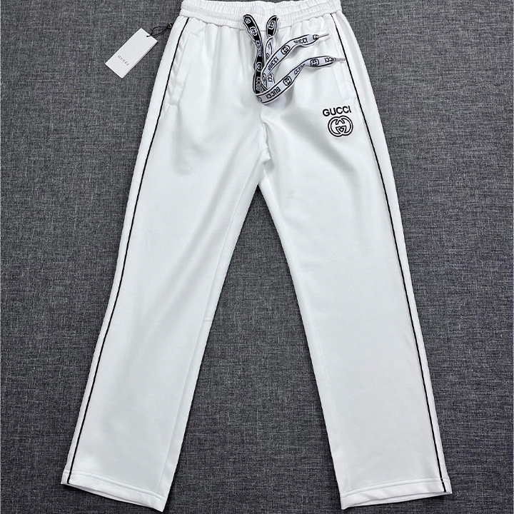 구찌 고급 캐주얼 팬츠