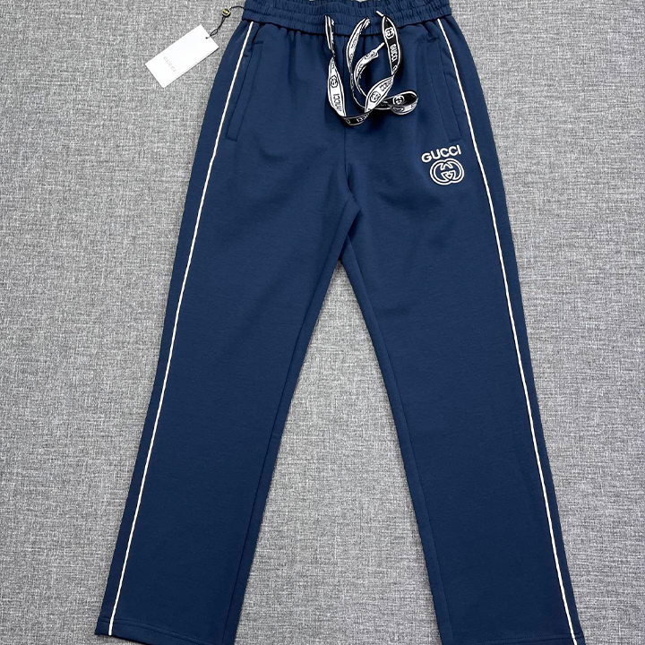 구찌 고급 캐주얼 팬츠