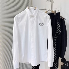 발렌티노 봄 코튼 카라 셔츠