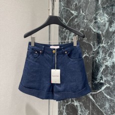 발렌티노 A라인 데님 반바지