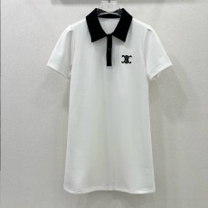 셀린* 반팔 폴로 드레스