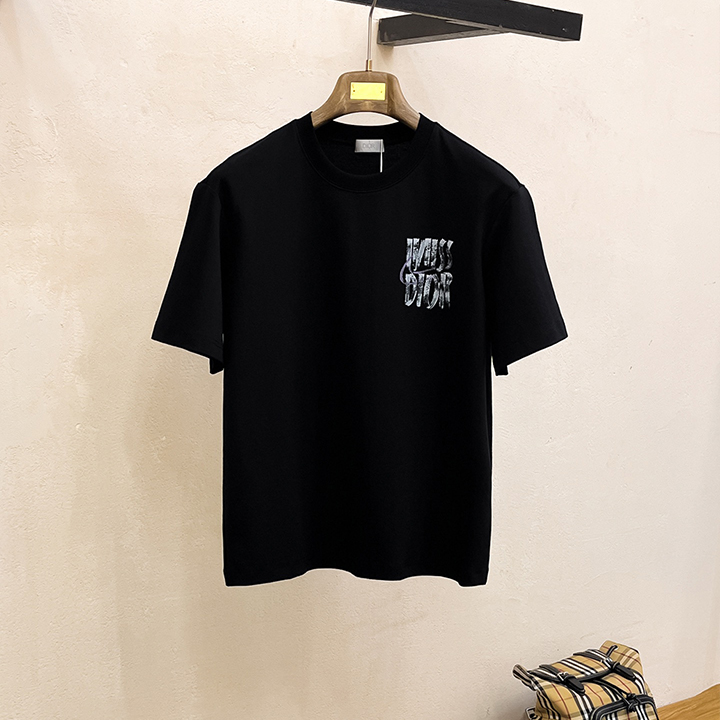 디올 클라우드 코튼 반팔 티셔츠