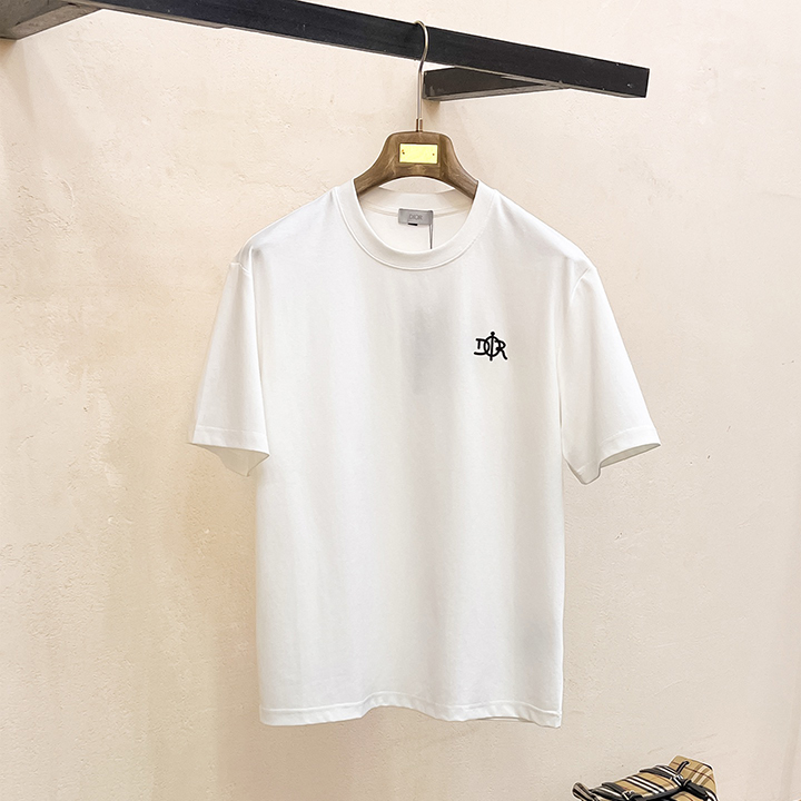 디올 클라우드 코튼 반팔 티셔츠