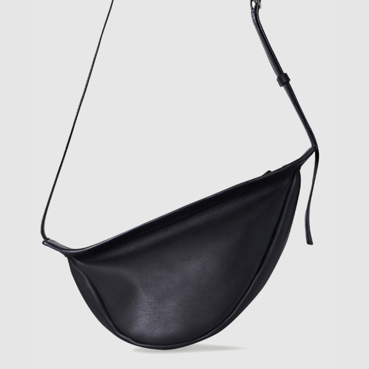 더로우 스몰 Slouchy Banana 가죽백 W1197L