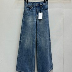 셀린* 와이드 레그 진