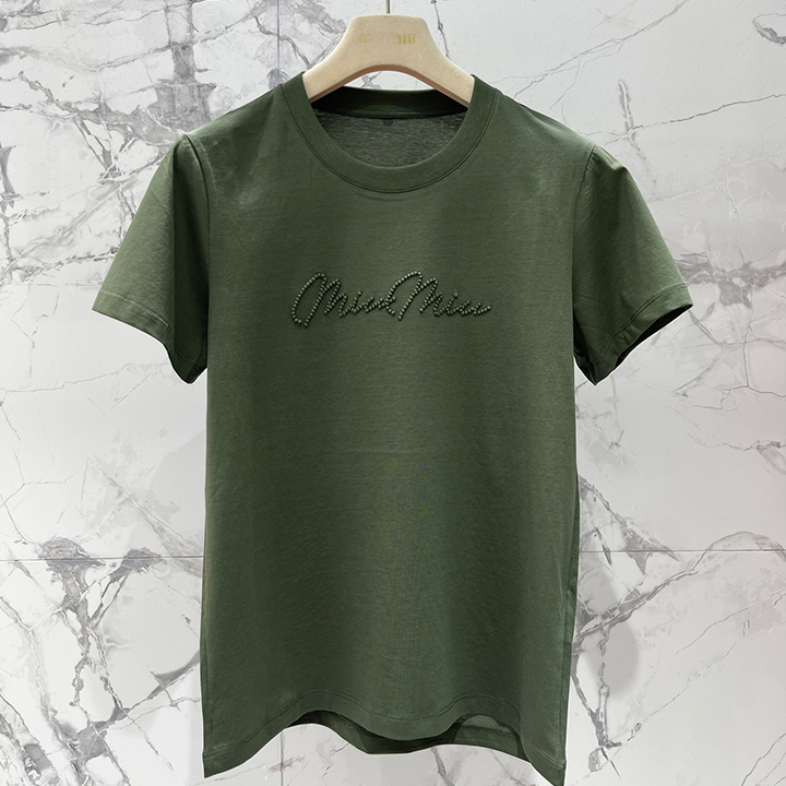 미우미우 반팔 셔츠