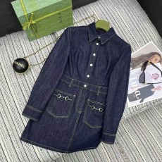 구찌 데님 원피스