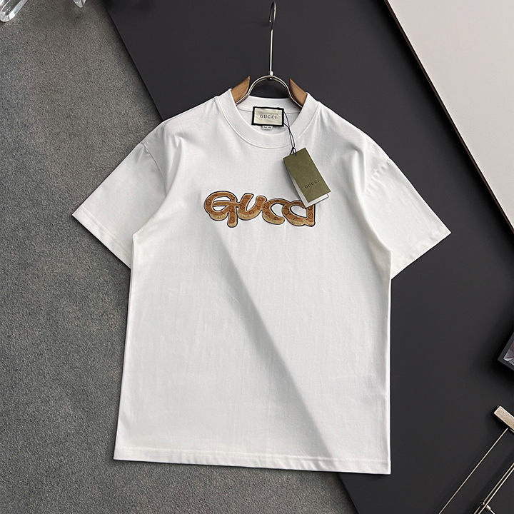 구찌 순면 반팔 티셔츠