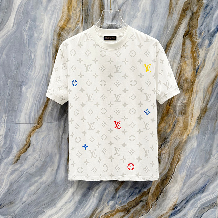 루이비통 남녀공용 반팔 티셔츠