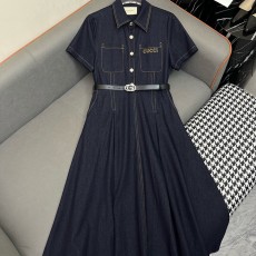 구찌 데님 원피스