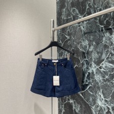 발렌티노 A라인 데님 반바지