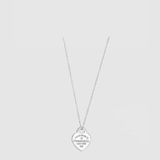 티파니 하트 태그 펜던트