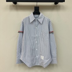 톰브라운 지적인 스타일 긴팔 셔츠,