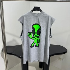 발렌시아가 민소매 티셔츠