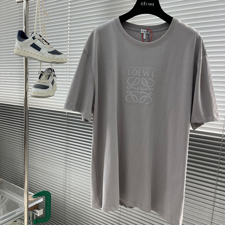 로에베 패치워크 반팔 티셔츠