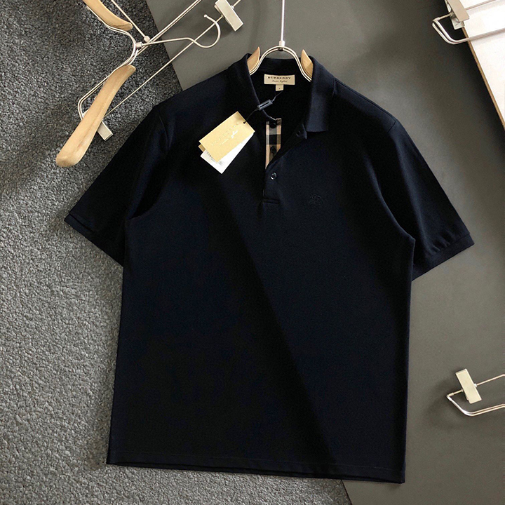 버버리 라펠 폴로 셔츠