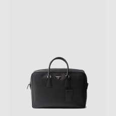 프라다 사피아노 가죽 브리프케이스 2VE026