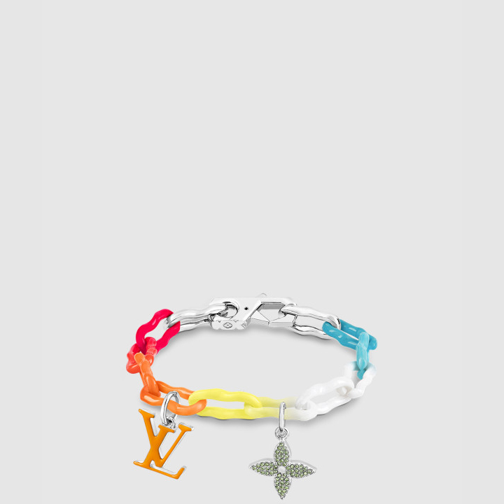 루이비통 레인보우 참 팔찌 M00276