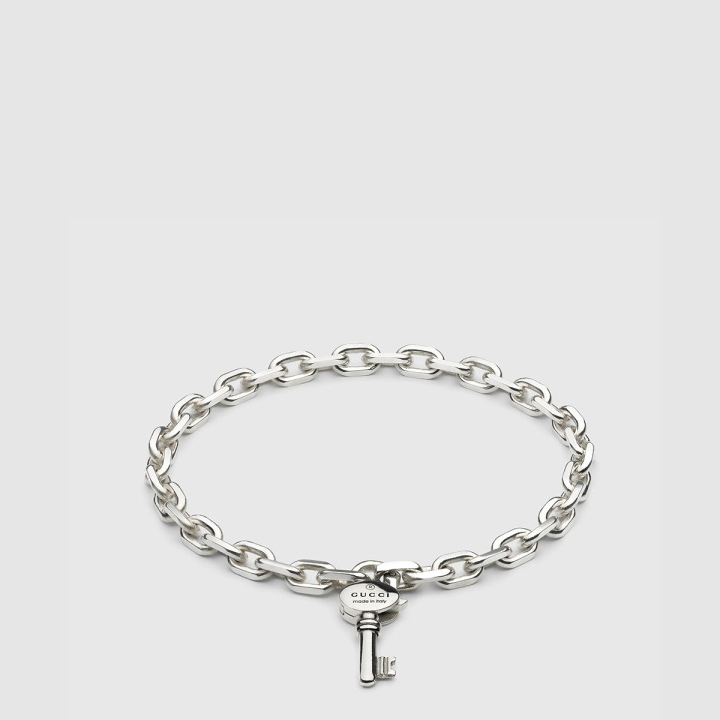 팔찌 키가 달린 트레이드마크 체인 팔찌 796345