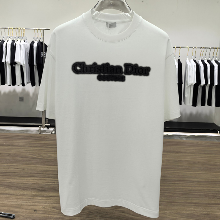 디올 라운드넥 반팔 티셔츠