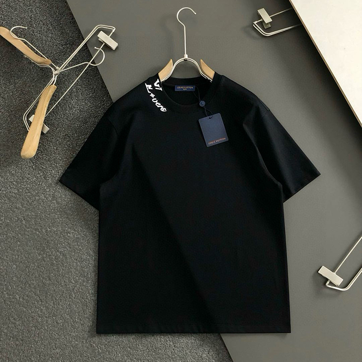 루이비통 프린팅 클래식 반팔 티셔츠