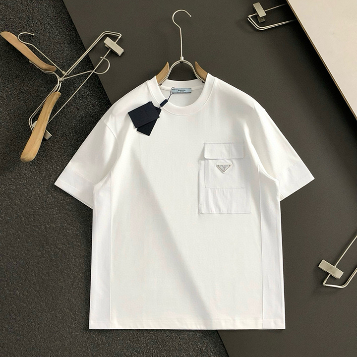 펜디 포켓 퓨전 클래식 반팔 티셔츠